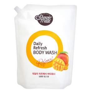 샤워메이트 데일리 망고 바디워시 리필용