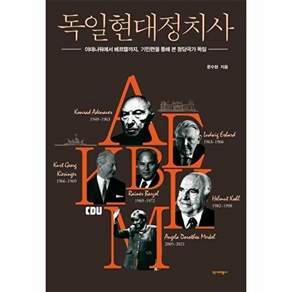 역사비평사 독일현대정치사 - 아데나워에서 메르켈까지 기민련을 통해 본 정당국가 독일