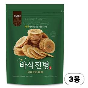 청주명과 타피오카 바삭전병 파래