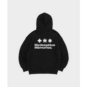 MY DEEP BLUE MEMORIES (zp) MM SYMBOL LOGO 2WAY ZIPUP (BLACK)