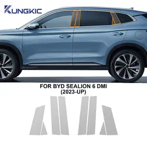 BYD SONG PLUS DM-i SEALION 6 DM-i 2023-2025 TPU 헤드라이트 백미러 필름 B C 기둥 프리컷 방지 스크래치