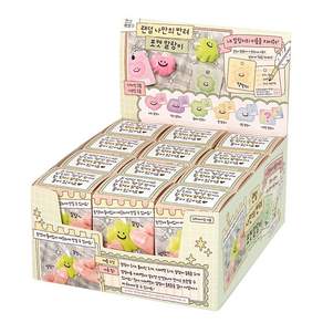 랜덤 나만의 반려 포켓 말랑이 12개(박스) 말랑모찌 랜덤박스 스퀴시 뽑기