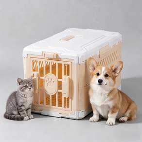 접이식 반려동물 이동장 강아지 고양이 컨넬
