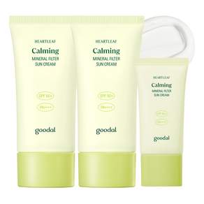 구달 맑은 어성초 진정 무기자차 선크림 SPF50+/PA++++ 50mlx2 + 25ml