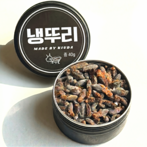 냉뚜리(중 40g 약 200마리) 크레스티드게코 파충류 도마뱀 먹이 사료 냉동귀뚜라미
