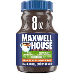 Maxwell House Original Roast Instant Decaf Coffee (8 oz Canister)