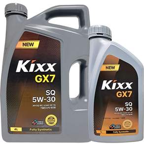 KIXX GX7 5W30 SQ 4L 1개 +1L 가솔린 엔진오일