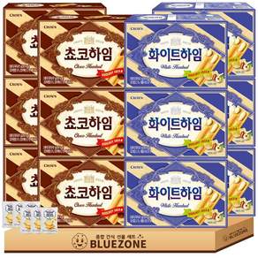 크라운하임세트 쵸코하임47g 6개 화이트하임47g 6개 버크 20g 6개