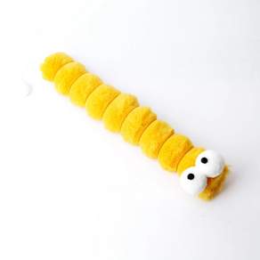 KDKlab 냥이 이갈이 애벌레인형 고양이 애착인형 장난감 KDKS110