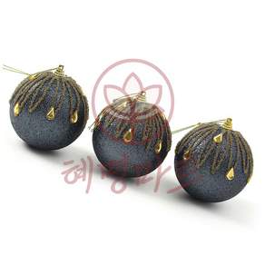 혜명마트 글리터 다크블루 큐빅드레스 3P 1세트 8cm 샤인퍼플