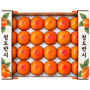[2주특가] 하루100박스 초고당도 청도반시 홍시
