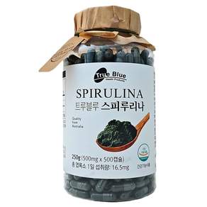 트루블루 스피루리나, 250g, 1개