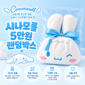 정품 산리오 시나모롤 랜덤박스 럭키박스 선물세트