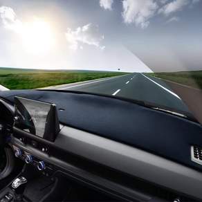 혼다 CR-V CRV 6세대2023 2024 2025 2026와 호환되는 제품의 일반 프리미엄 스웨이드 대시보드 매트 긁힘 방지 눈부심 자외선 차단 기능이 있는 차량 커버 HUD
