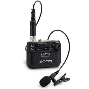 ZOOM F2-BTB 32bit 줌 필드 레코더 블랙 블랙 초소형 경량 웨어러블 레코더