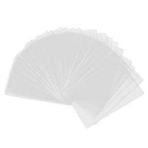 야구 카드 스포츠 카드 게임 카드를 위한 100Pcs 타로 카드 슬리브 PP 트레이딩 카드 홀더 클리어 보호 슬리브 홀더
