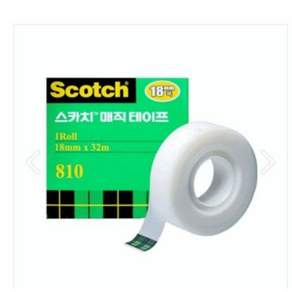 스카치 매직 셀로판테이프 리필 18mm x 32m