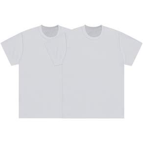 언룩 언룩 빅사이즈 남녀공용 쿨 드라이 기능성 반팔 티셔츠 2XL-7XL 2장세트 5color
