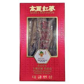 고려홍삼 4년근 소편 지함 50뿌리이하 300g 국산 건홍삼 말린홍삼 발효홍삼 금산홍삼