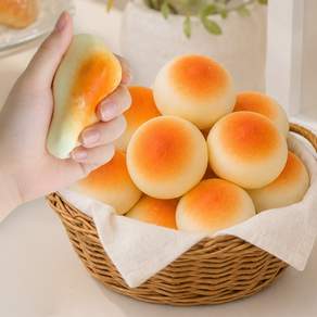 리빙앤소품 KC인증 모닝빵 말랑이 크런치 슬랑이 스퀴시 스트레스볼