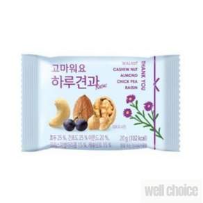 웰픽스 하루견과 고마워요 믹스넛 20g 30개입