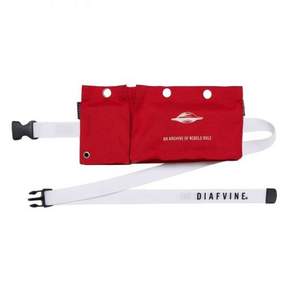 DIAFVINE DV. LOT536 WAIST BELT BAG -RED-