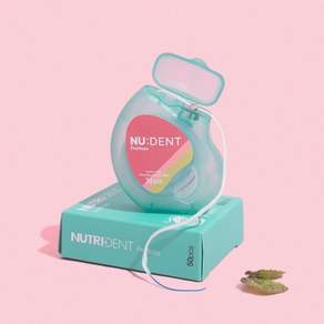 뉴트리덴트 슈퍼플로스 1팩 x 50개입 이태리산 특수치실 (교정 브릿지 임플란트 치실 민트향)