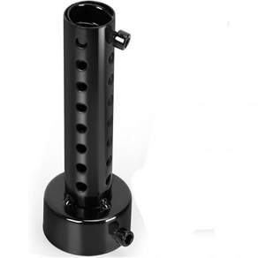 범용 45mm 배기 머플러 소음기 오토바이용 배플 소음기 소음 제거기 삽입 블랙 - 1팩