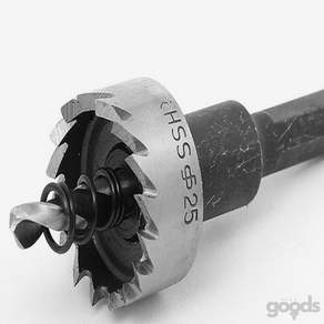 동해홀쏘 일반 25mm 하이스홀쏘 HSS 홀소 홀커터 홀쇼 철홀쏘 (DH-317)