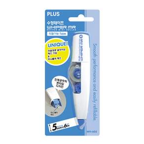 (대성문구) 플러스 수정테이프 본품 PLUS WH-605 1개입/304737