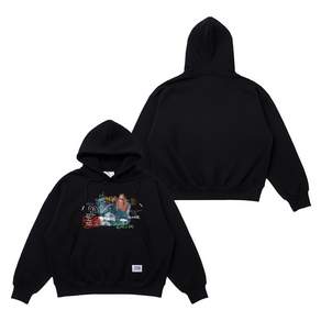 STIGMA youth GRUNGE HOODIE BLK