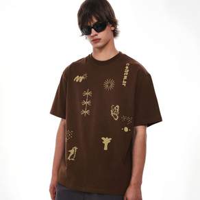 센토르 CENTAUR ARCHIVE T-SHIRT_BROWN