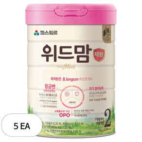 파스퇴르 위드맘 제왕분유 2단계 750g