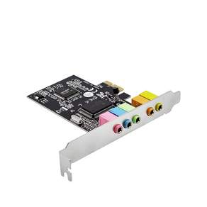 랜스타 PCI-express 사운드카드 5.1채널 서라운드 지원