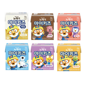 마이키즈 6종 체험팩(저당고소1+초코1+딸기1+밀크1+블루베리1+바나나1)