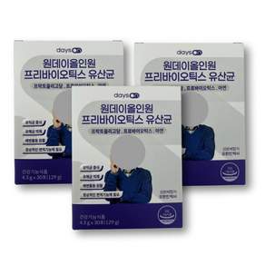 데이즈온 원데이 프리바이오틱스 FOS 유산균 프락토올리고당 프로바이오틱스 비피더스균 프로 프리 바이오스틱