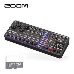 멀티트랙 레코더 ZOOM LiveTrak L6max(128GB포함)12채널 휴대용 디지털 믹서 라이브공연