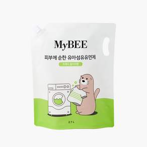 마이비 유아용 피부에 순한 섬유유연제 프레쉬올리브향 리필