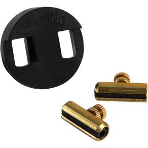 고무 음소거가 있는 RUIAN 2PCS 첼로 울프 톤 억제기 클립