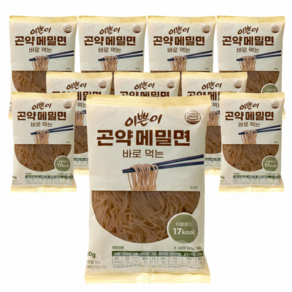 이쁜이표 저칼로리 저당 바로먹는 곤약메밀면