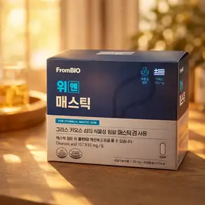 [공식] 프롬바이오 위엔 매스틱 84캡슐 식약청인증 매스틱검 연질캡슐