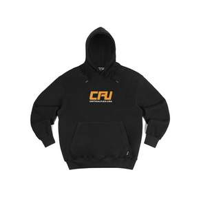 크리티컬플렉스 CFU 복싱 로고 후드티 블랙/옐로우