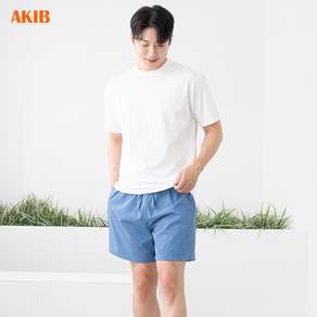 아킵 남성 쿨 아이스 우븐 밴딩 빅사이즈 냉감 반바지