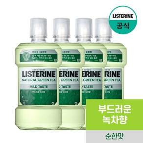 리스테린 내추럴 그린티 마일드 구강청결제