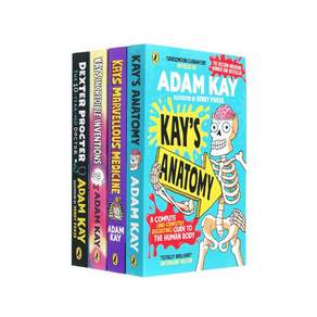 작가 Adam Kay의 웃음 폭탄 과학 논픽션&챕터북 4종 세트 Kay’s Brilliant Set Paperback 영국판 9780241813676 2558684