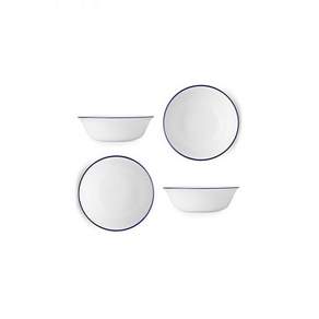 Corelle Livingware Ocean Blues 532.3ml(18온스) 수프/시리얼 볼 (4개 세트)