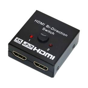 4K HDMI 양방향 스위치 선택기 2입력 1출력 / 1입력 2출력 HDMI 셀렉터