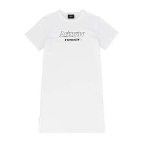 BEENTRILL NEWYORK 빈트릴 뉴욕 라운드넥 베이직 컴포트핏 원피스(오프 화이트)