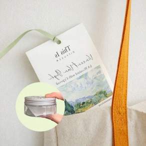 차량용방향제 명화 증정 종이방향제 하우징