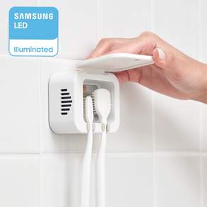 프리쉐 삼성전자 UV-C LED 2구 무선 히팅 바람건조 칫솔살균기